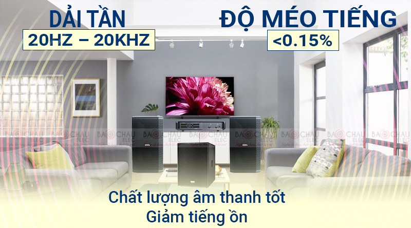 Cục đẩy công suất BIK VM820A h4