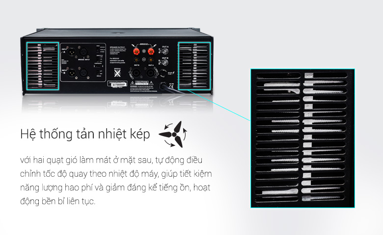 Cục đẩy CatKing Q8 hện thống tản nhiệt hiện đại