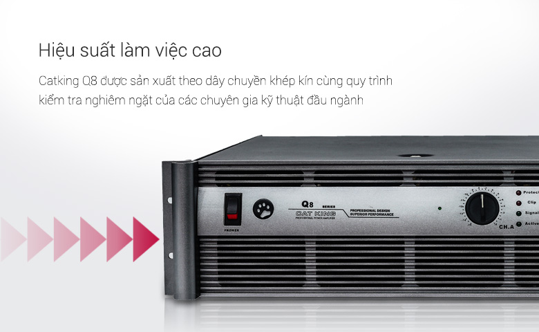 Cục đẩy CatKing Q8 hiệu suất cao