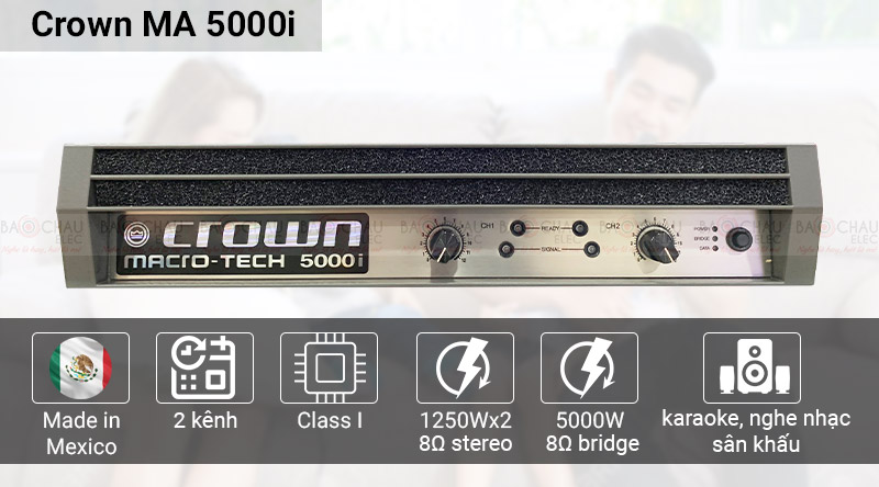 Cục đẩy Crown MA 5000i