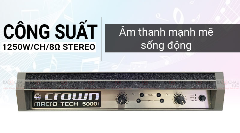 Cục đẩy Crown MA 5000i (made in Mexico)