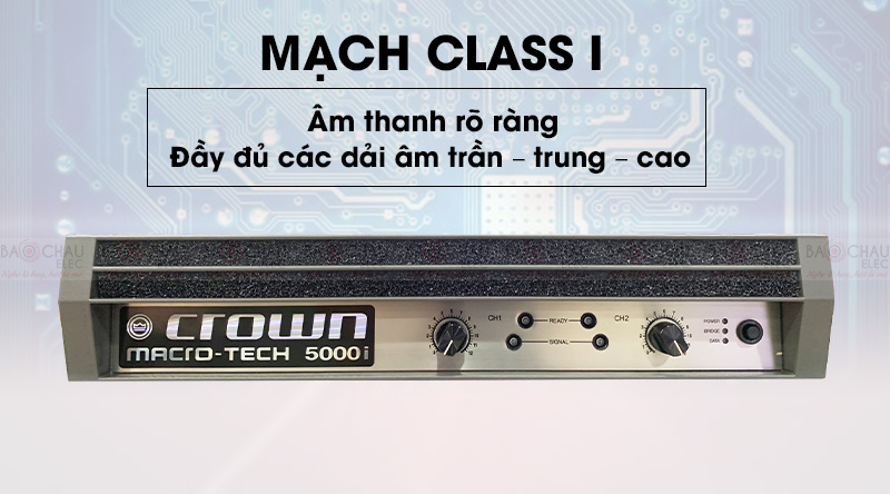 Cục đẩy Crown MA 5000i (made in Mexico)
