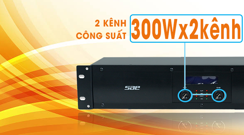 Cục đẩy công suất SAE CT3000 chính hãng giá tốt