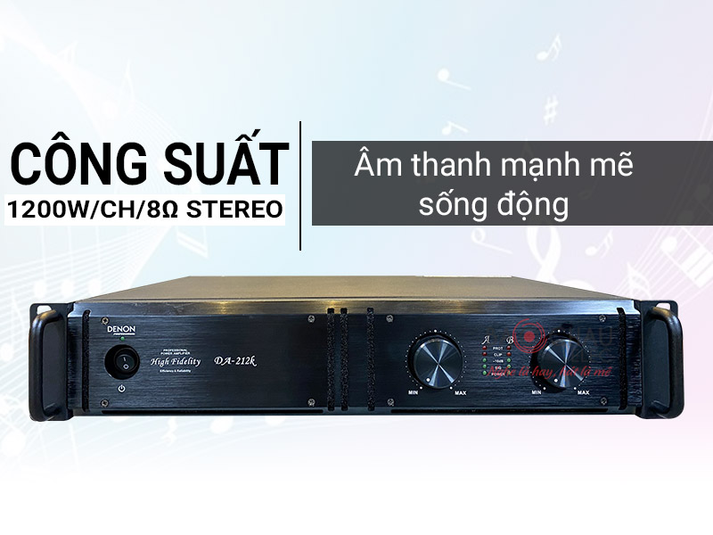 Cục đẩy c&ocirc;ng suất Denon DA-212K