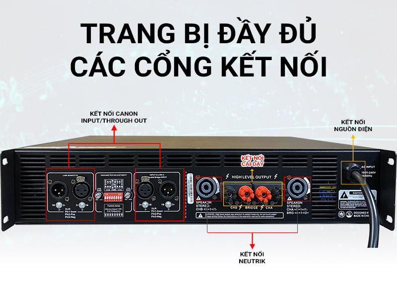 Cục đẩy c&ocirc;ng suất Denon DA-212K