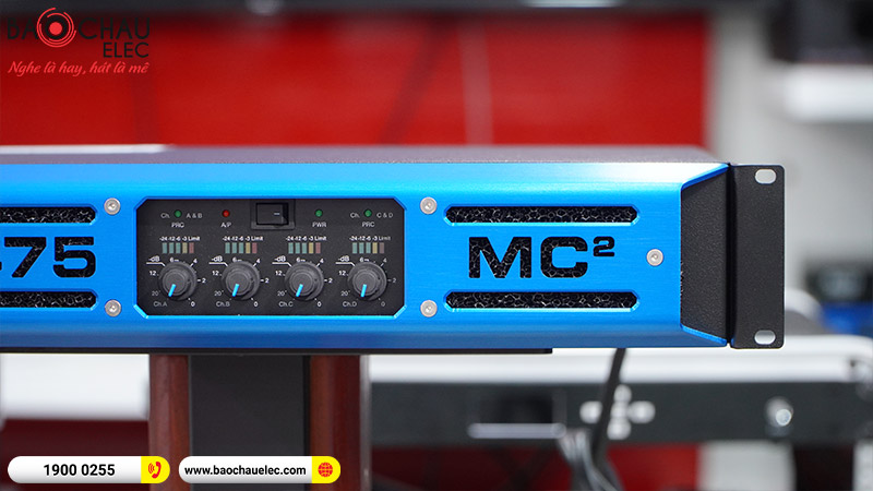 Cục đẩy c&ocirc;ng suất 4 k&ecirc;nh MC2 Audio E475