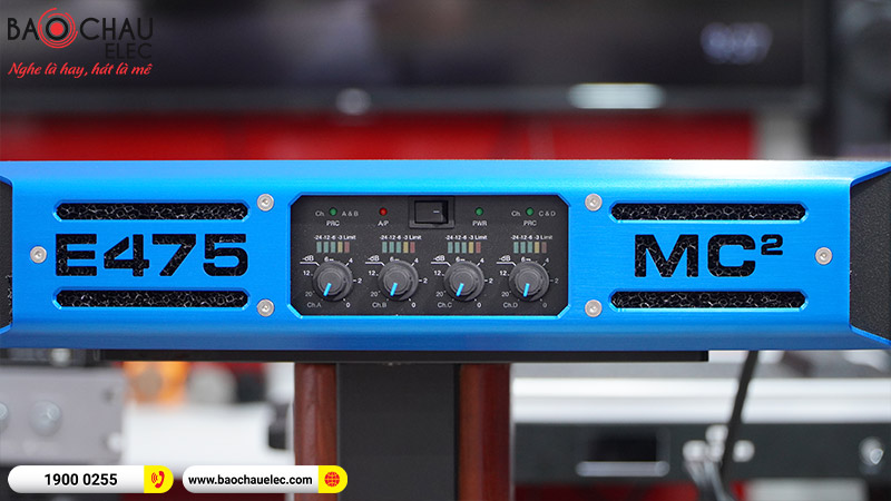 Cục đẩy c&ocirc;ng suất 4 k&ecirc;nh MC2 Audio E475