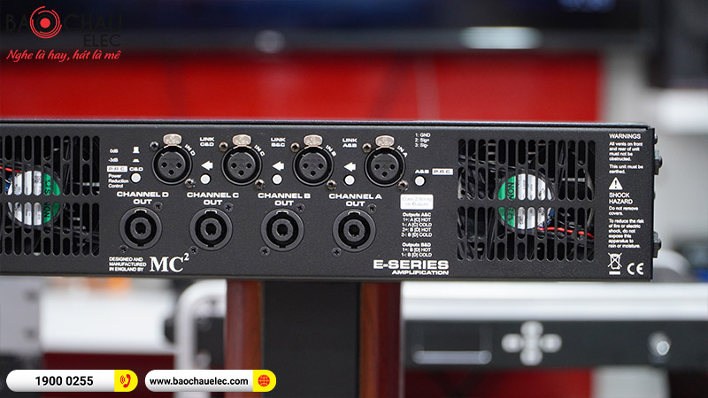 Cục đẩy c&ocirc;ng suất 4 k&ecirc;nh MC2 Audio E475
