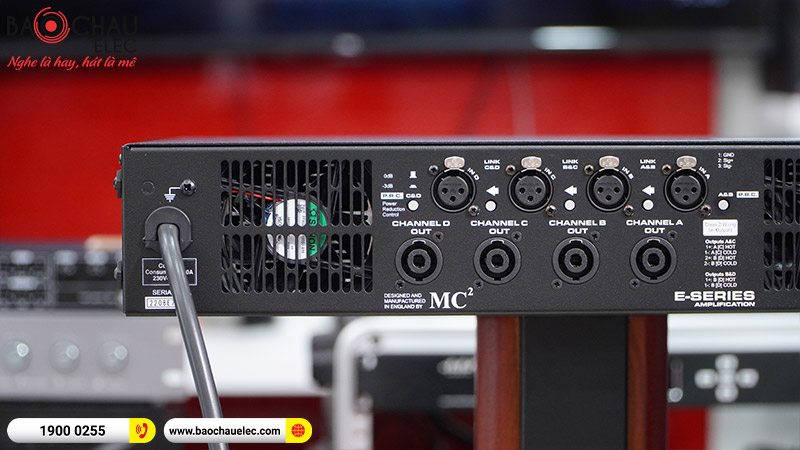 Cục đẩy c&ocirc;ng suất 4 k&ecirc;nh MC2 Audio E475
