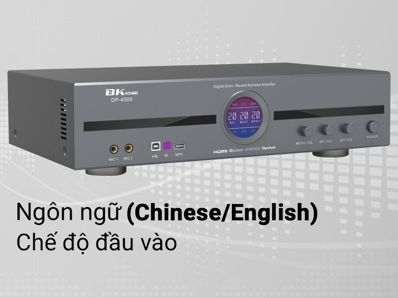 Cục đẩy liền vang BKSound DP-4500 (New 2023)