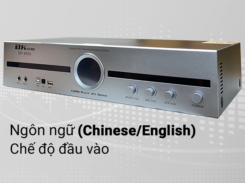 Cục đẩy liền vang BKSound DP-4500 (New 2023)