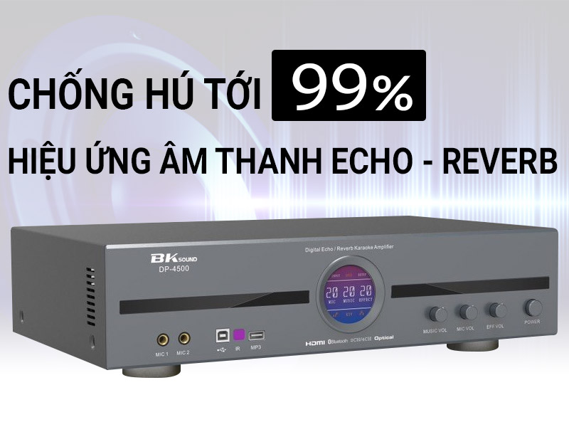 Cục đẩy liền vang BKSound DP-4500 (New 2023)