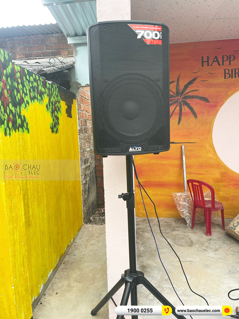 Lắp đặt dàn karaoke gia đình anh Sang tại TPHCM