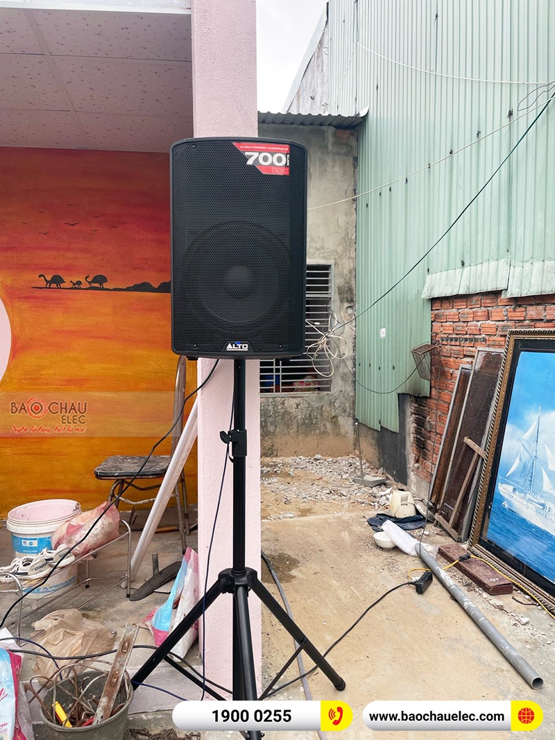 Lắp đặt dàn karaoke gia đình anh Sang tại TPHCM