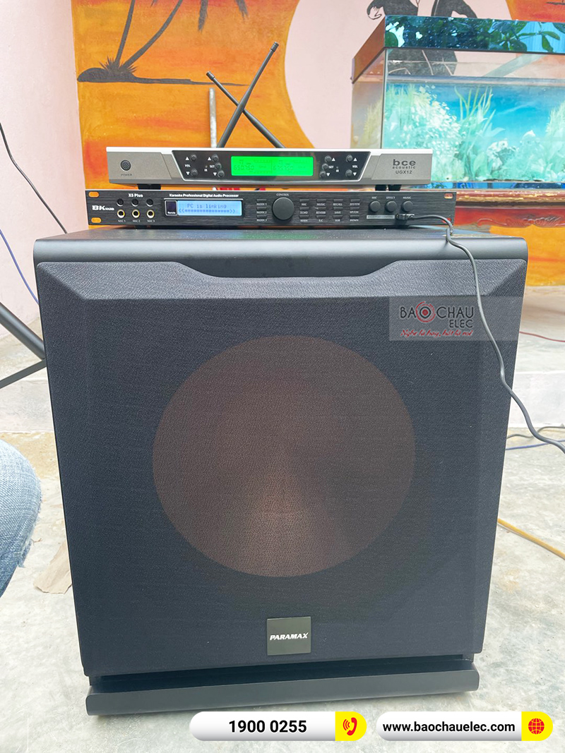Lắp đặt dàn karaoke gia đình anh Sang tại TPHCM