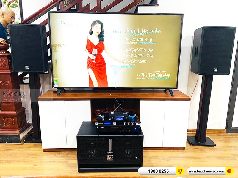 Lắp đặt dàn karaoke chị Huyền tại Bắc Ninh