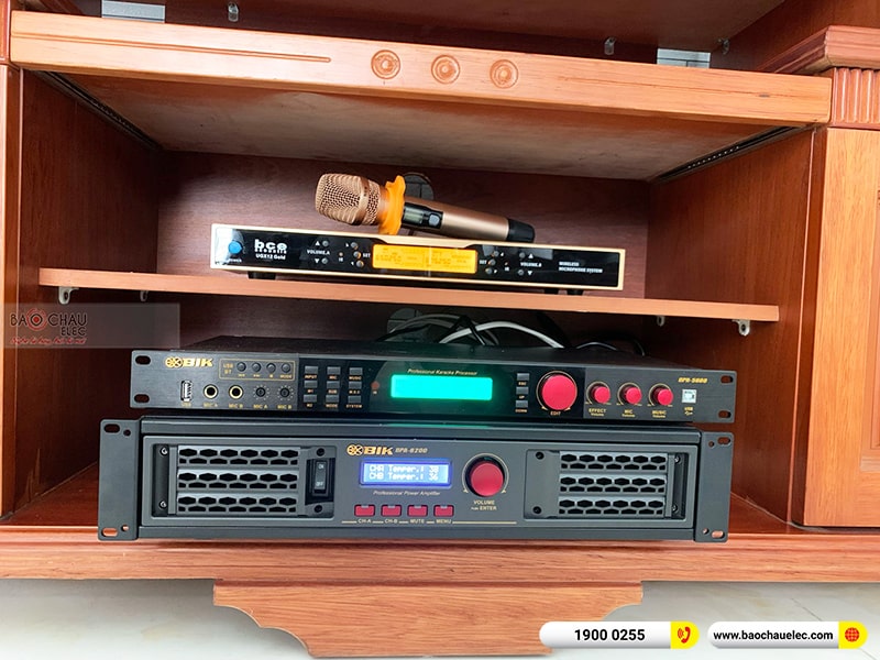 Lắp đặt dàn karaoke gia đình anh Bôn tại Đồng Nai