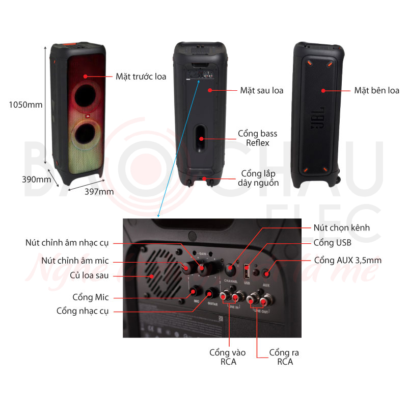 Loa JBL PartyBox 1000