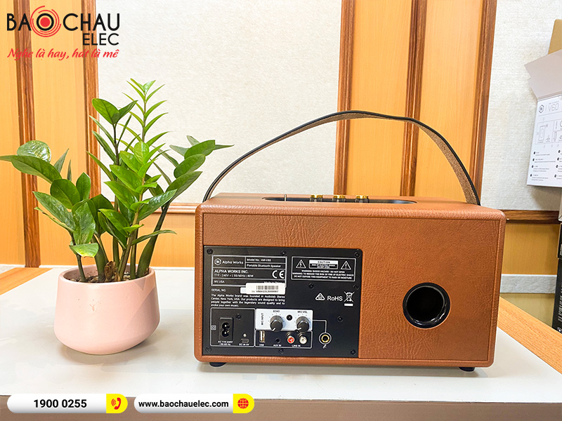 Loa Bluetooth Retro Alpha Works Classic V80 