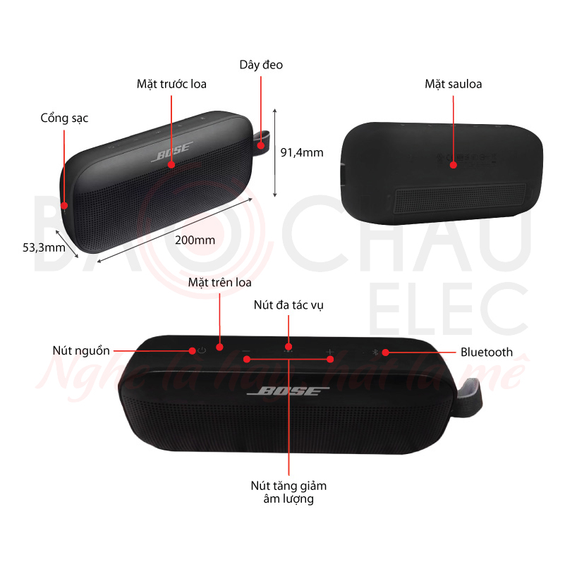 Ảnh kĩ thuật Loa Bose SoundLink Flex