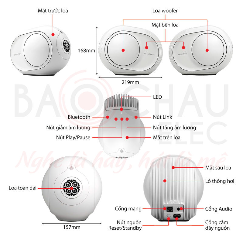 Ảnh kĩ thuật Loa Devialet Phantom II 95dB (made in France)