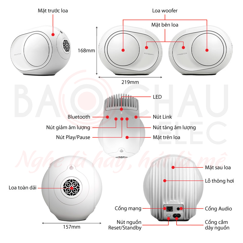 Ảnh kĩ thuật Loa Devialet Phantom Reactor 600 (Made in France)