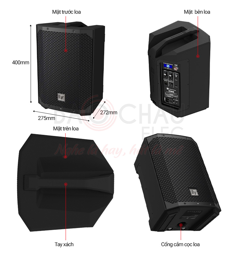 loa di động Electro Voice Everse 8