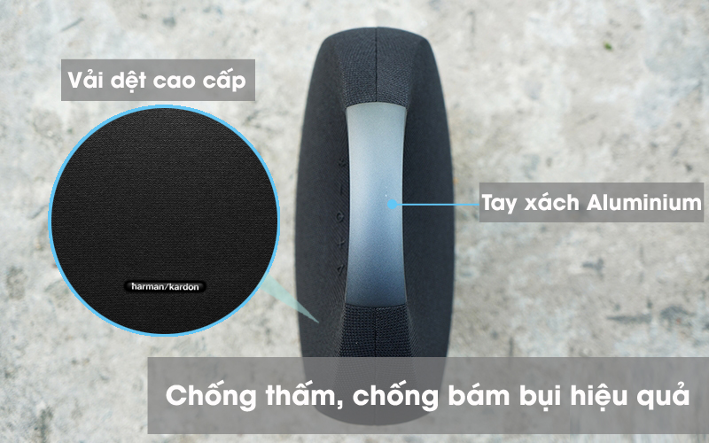 Loa Bluetooth Onyx Studio 6 chất liệu cao cấp 