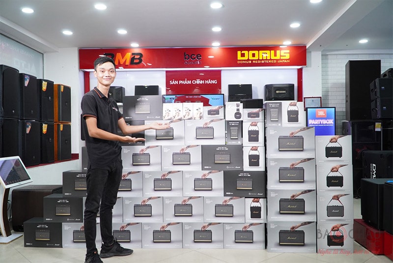 Loa Marshall về hàng tại showroom Bảo Châu Elec