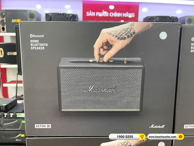 CH&Iacute;NH THỨC - D&ograve;ng Loa Marshall Home Line III gồm: Acton 3, Stanmore 3 v&agrave; Woburn 3 đ&atilde; cập bến Bảo Ch&acirc;u Elec 