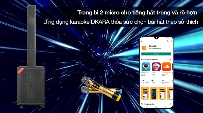 Bộ loa Dalton CA18-S118/CA18-F605