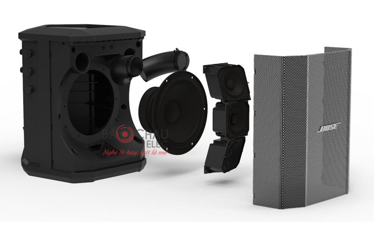 Loa Bose S1 Pro được trang bị 4 củ loa cho khả năng t&aacute;i tạo &acirc;m thanh hiệu quả 