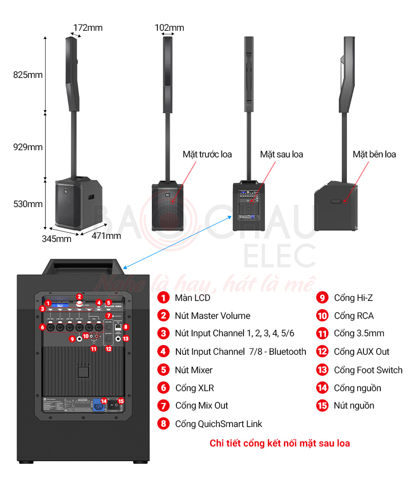 Loa Electro Voice Evolve 50M