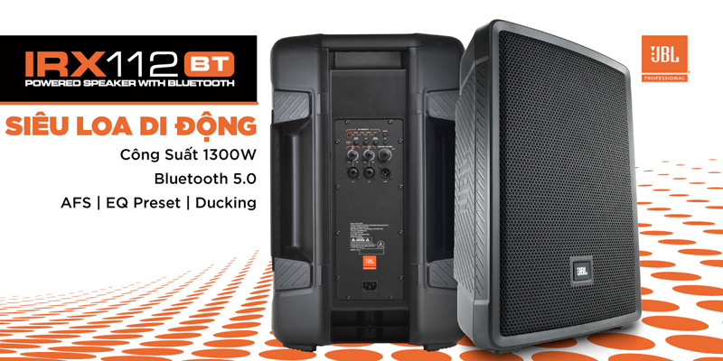 Loa JBL IRX112BT ch&iacute;nh h&atilde;ng, gi&aacute; tốt