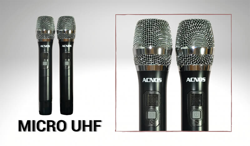 Loa karaoke mini x&aacute;ch tay Acnos CS250SON