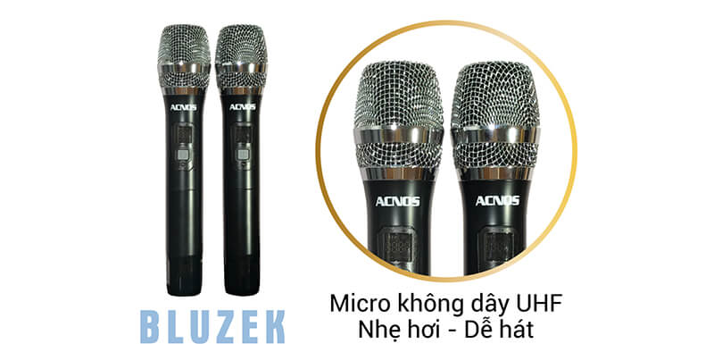Loa karaoke mini x&aacute;ch tay Bluezek BZ200SON
