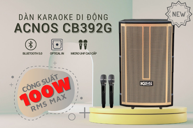 Loa k&eacute;o ACNOS CB392G