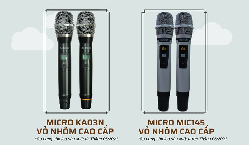 Loa k&eacute;o di động ACNOS KSNet450