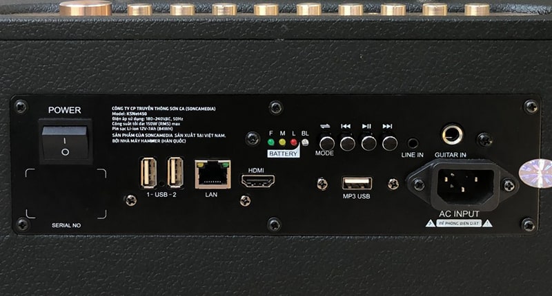 Loa k&eacute;o di động ACNOS KSNet450