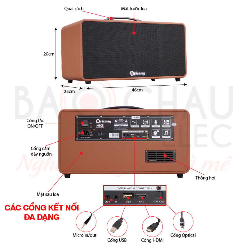 Loa k&eacute;o Arirang MB2