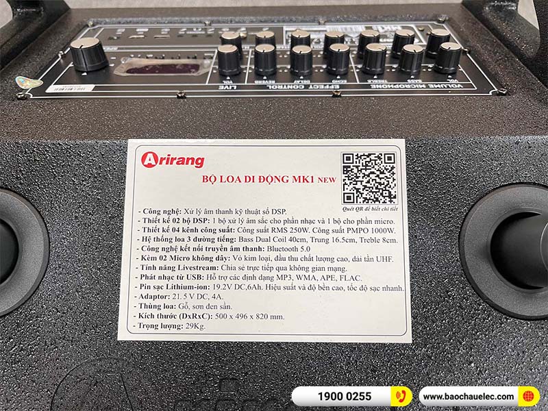 loa k&eacute;o Arirang MK1 NEW