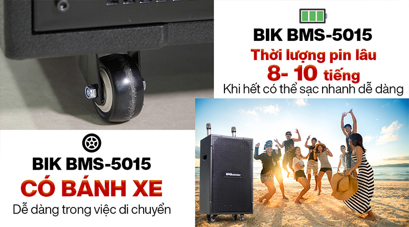 Loa k&eacute;o BIK 5015 ch&iacute;nh h&atilde;ng gi&aacute; rẻ