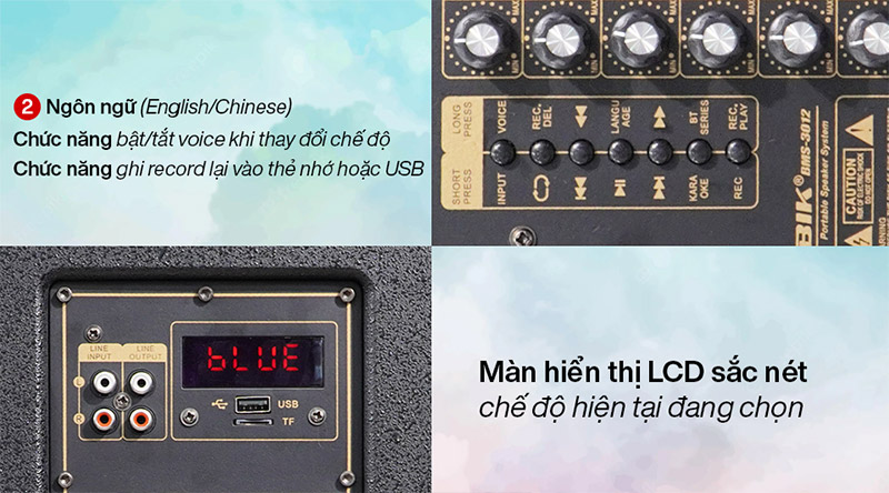 Loa k&eacute;o BIK BMS-3012&nbsp;
