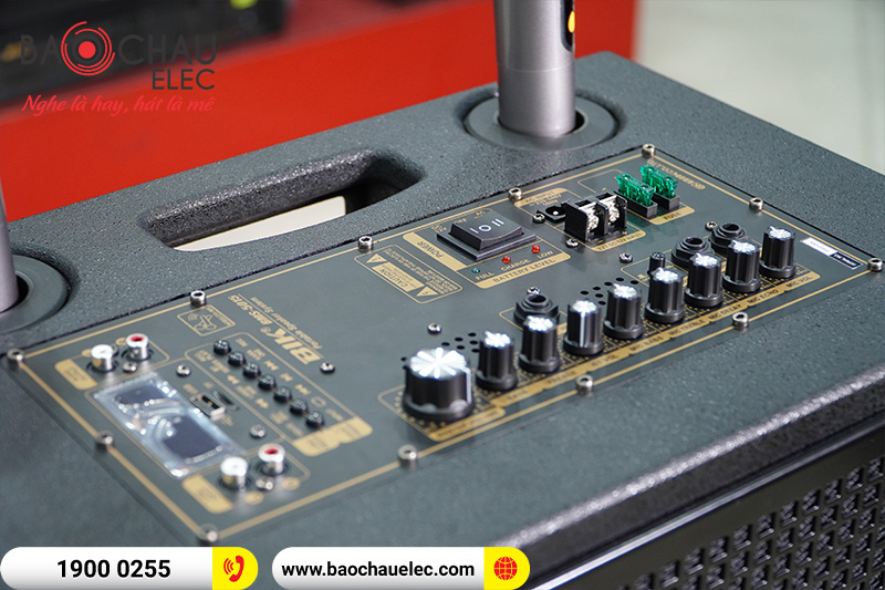 Loa k&eacute;o Karaoke Nhật BIK BMS 5015 phi&ecirc;n bản c&oacute; lỗ cắm micro