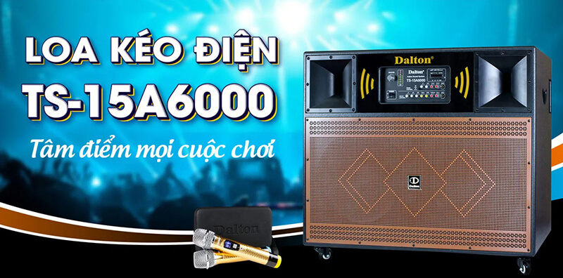 Loa k&eacute;o điện Dalton TS-15A6000