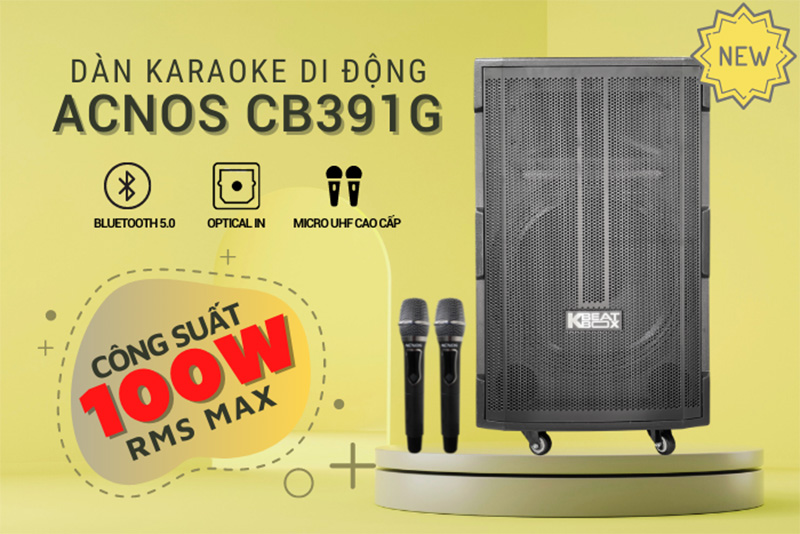 Loa k&eacute;o ACNOS CB391G