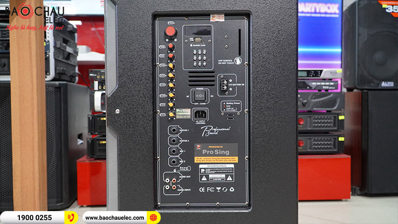 Loa k&eacute;o di động Prosing W15 Super