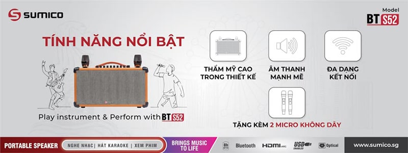 Loa Sumico BT-S65