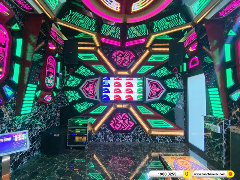 Lắp đặt phòng hát quán karaoke kinh doanh cho anh Châu tại Tiền Giang