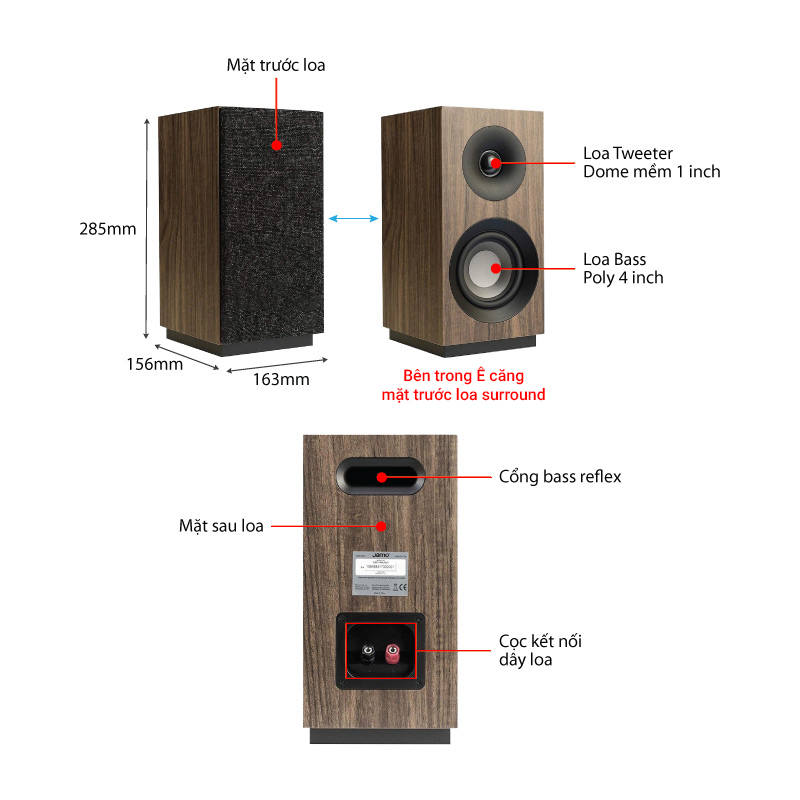 Bộ loa Jamo S809 HCS